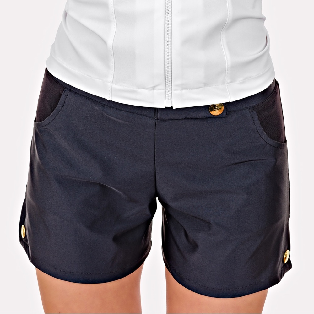 CENTRE COURT ACTIVEWEAR BICE SHORT (BLACK)